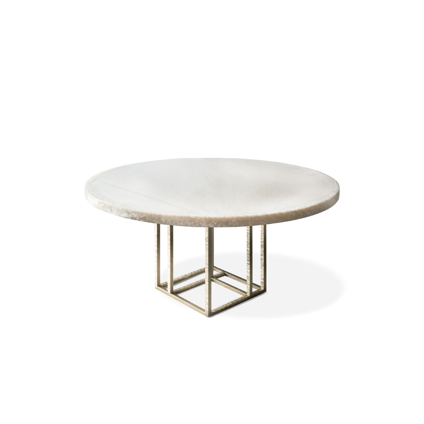 Luxury Round Metal Base Table