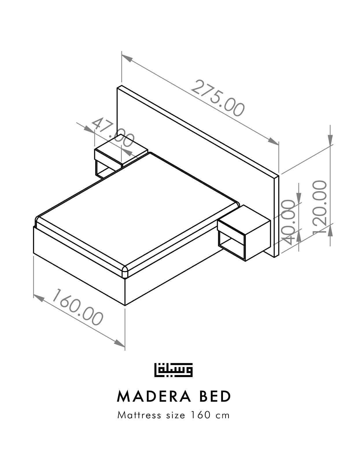 Madera Bed by HK