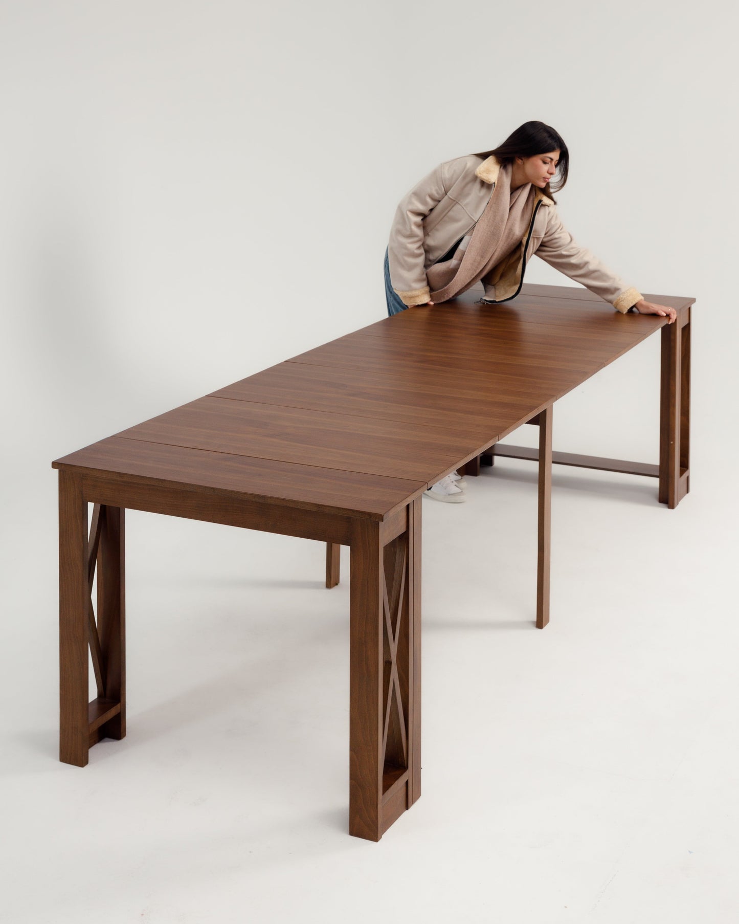 Walnut Transformer Table