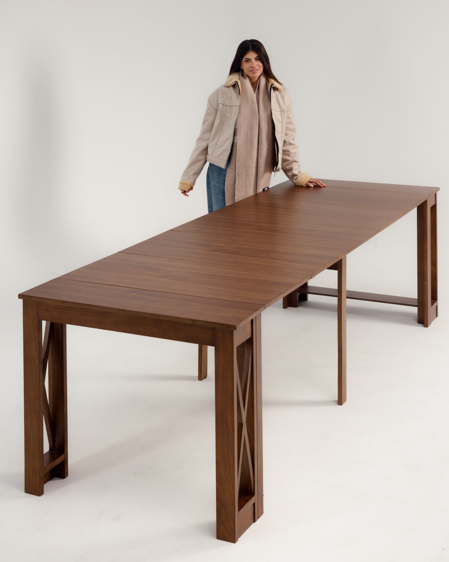 Walnut Transformer Table