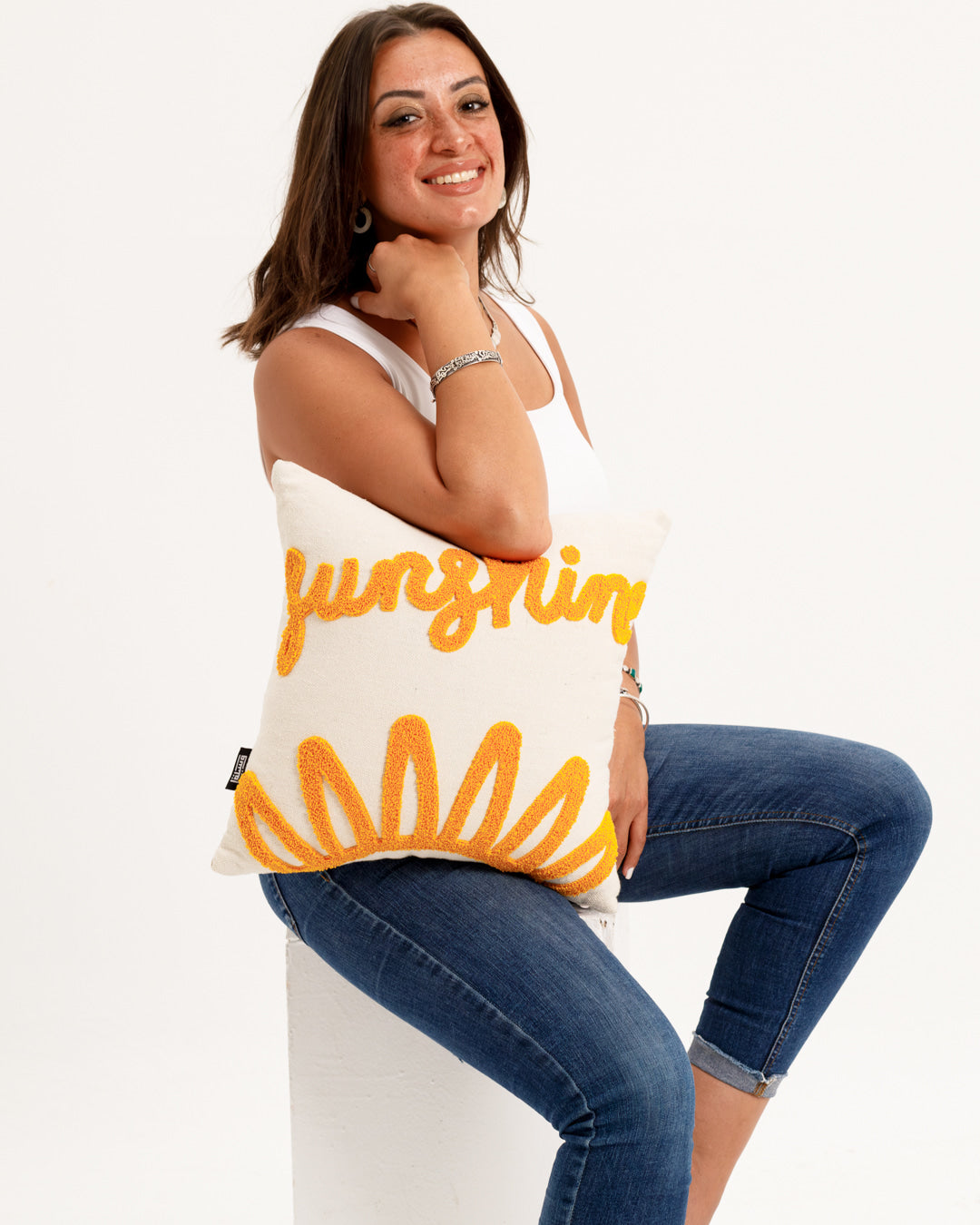 Sunshine Tufted Cushion