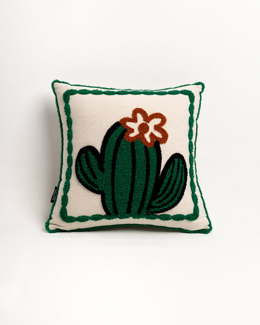 Cactus Tufted Cushion