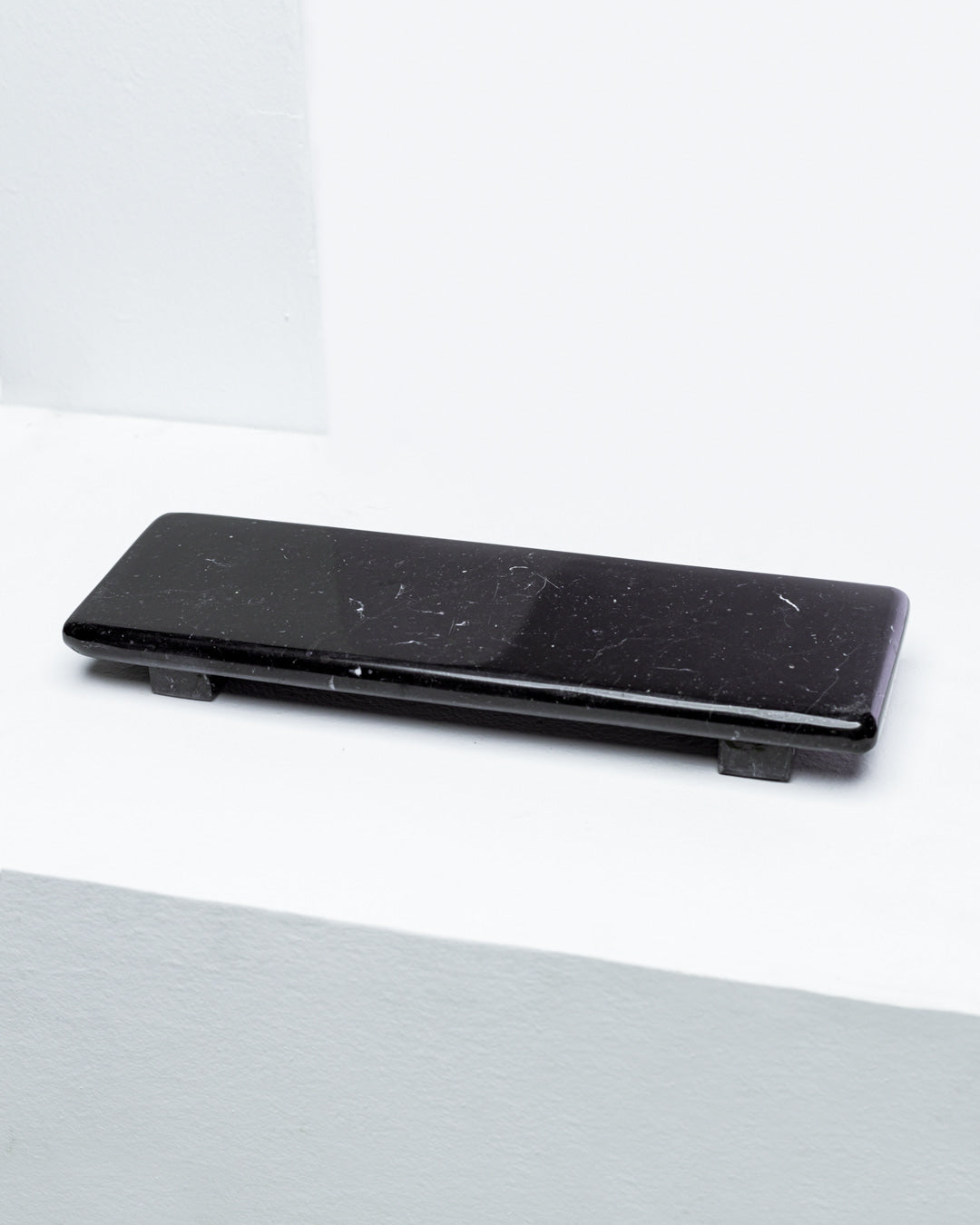 Black Marble Rectangle Tray