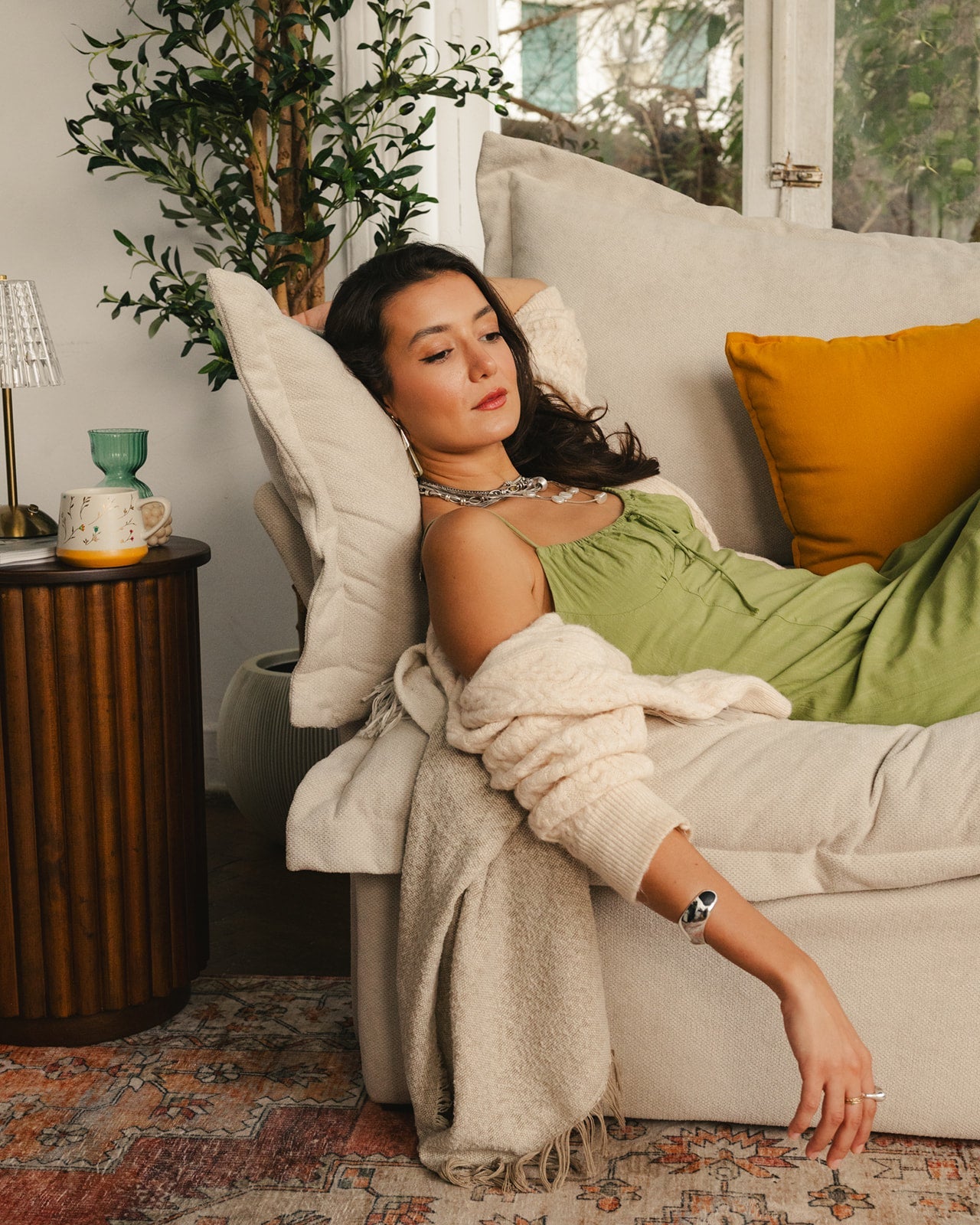 Beige Song Love Seat