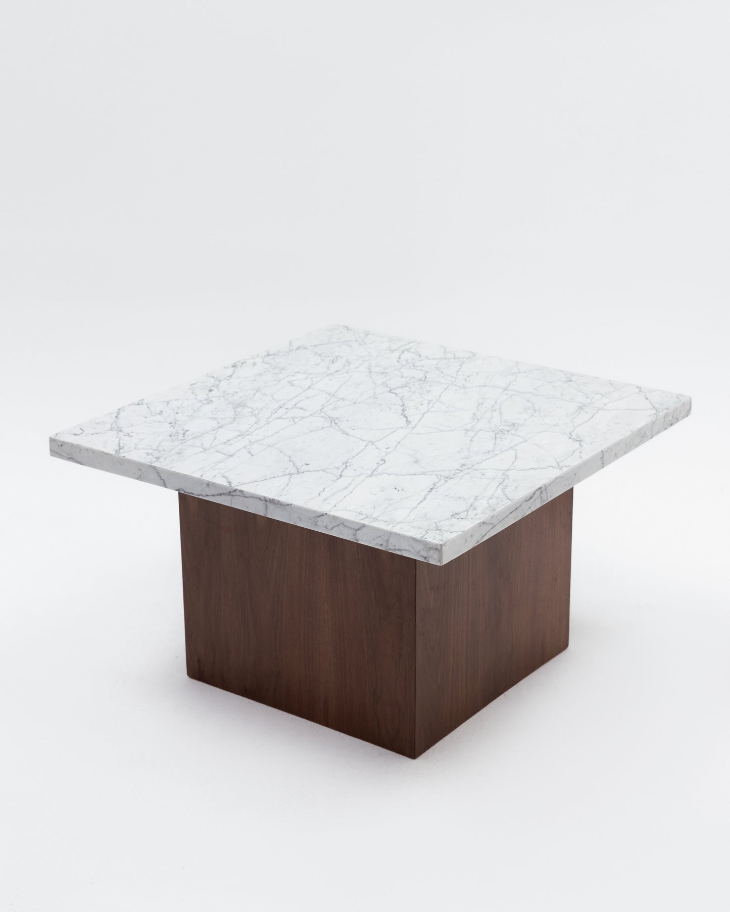 Marble Walnut Coffee Table