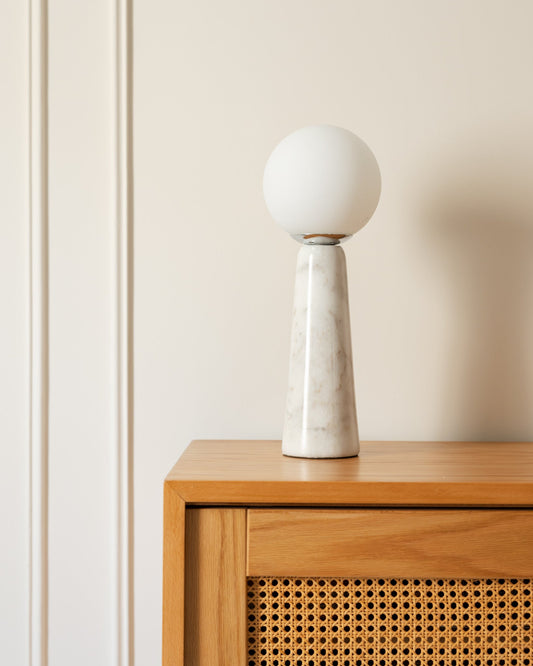 IVORY TABLE LAMP