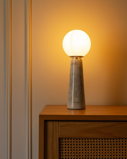 IVORY TABLE LAMP