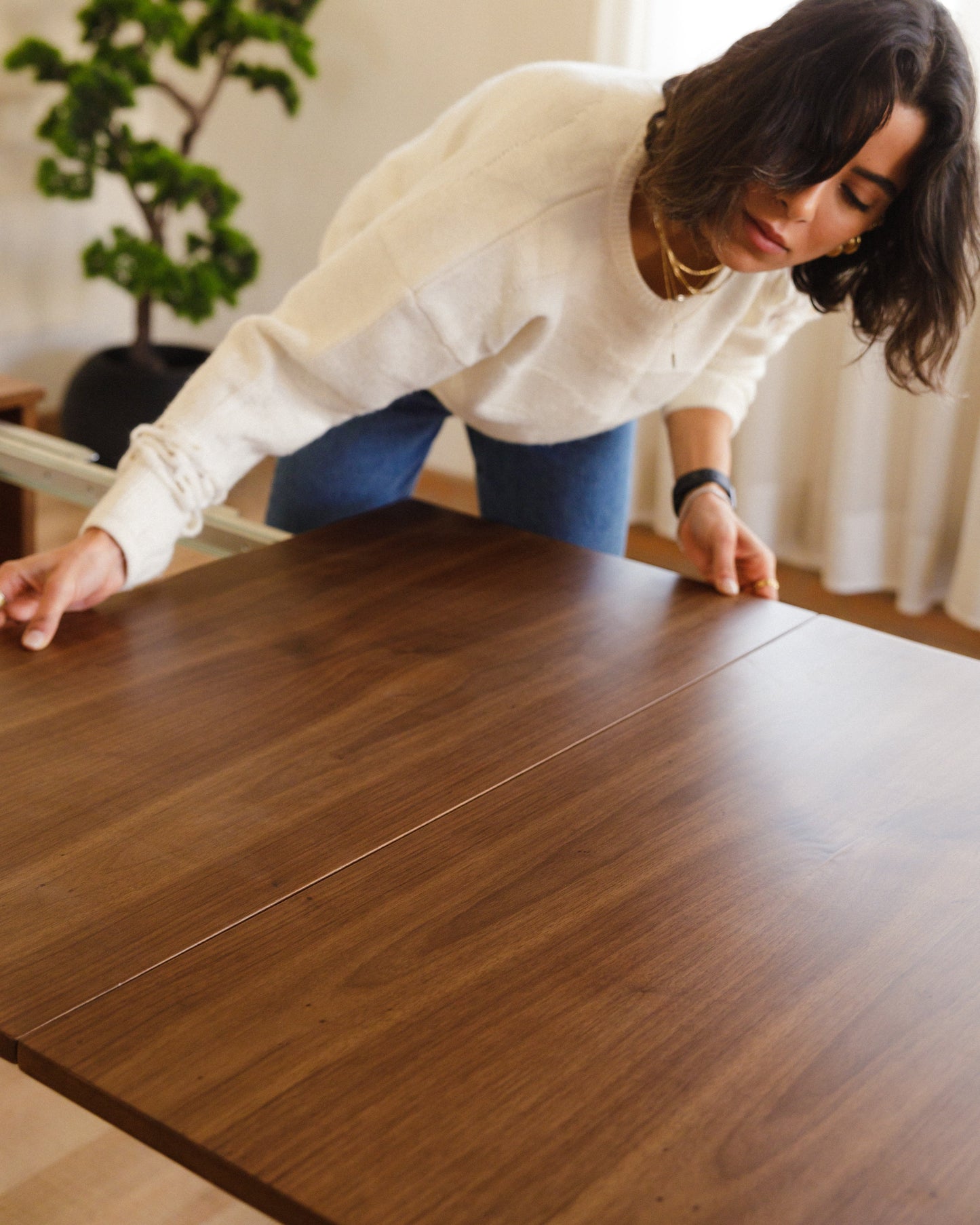 Walnut Transformer Table