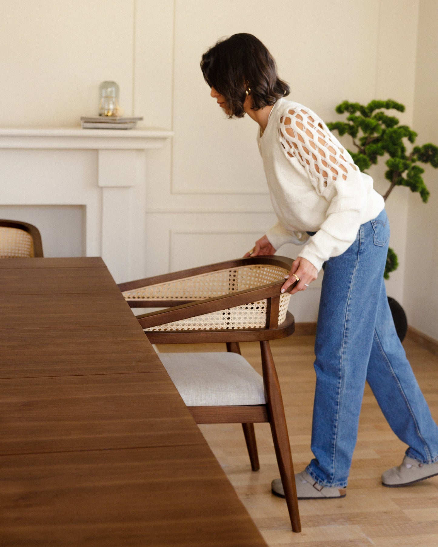 Walnut Transformer Table