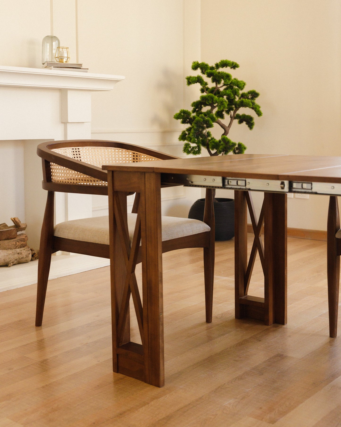 Walnut Transformer Table