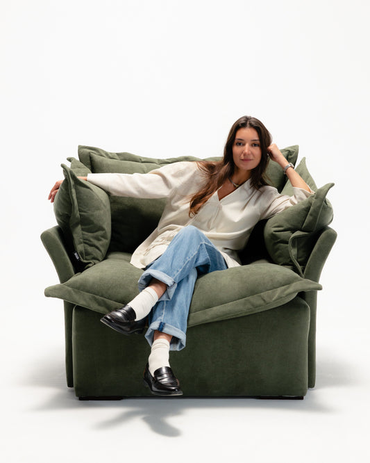 Green Song Love Seat