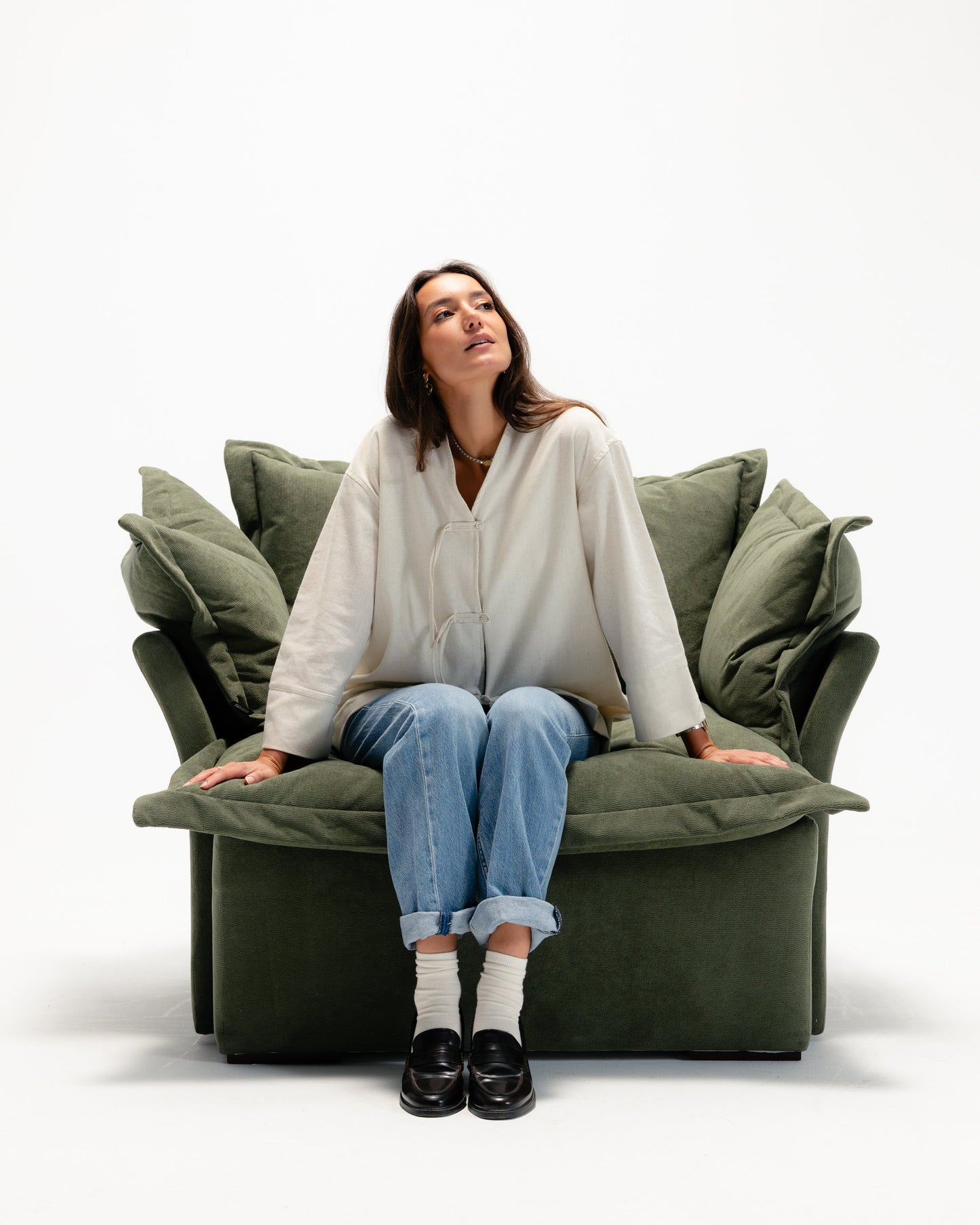 Green Song Love Seat