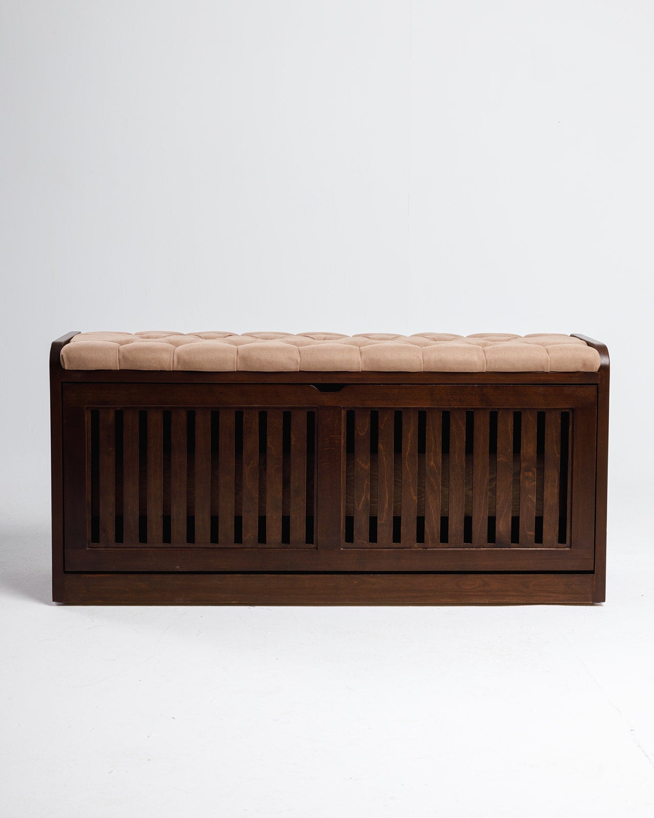 Secret Shoe Storage Bench