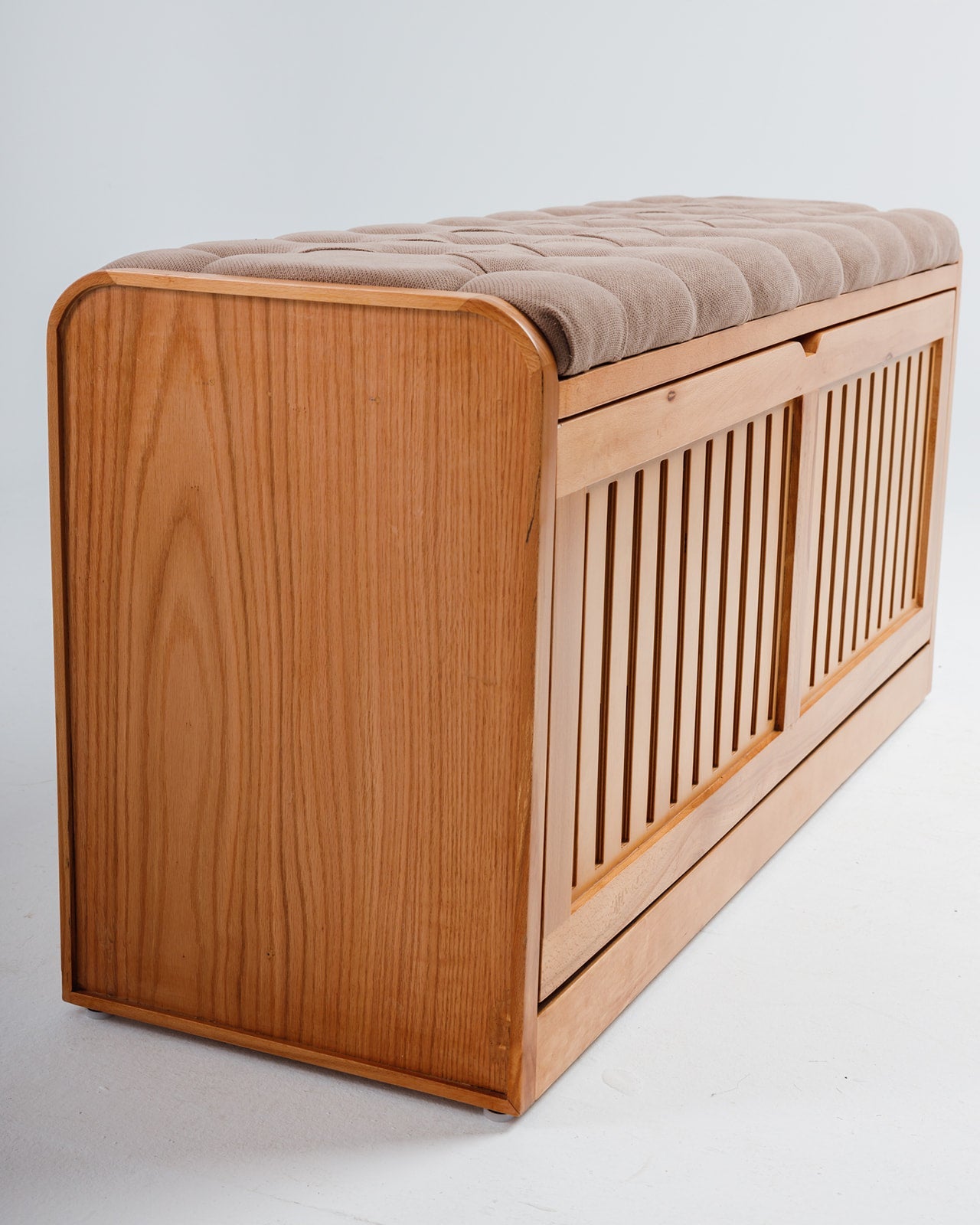 Secret Shoe Storage Bench