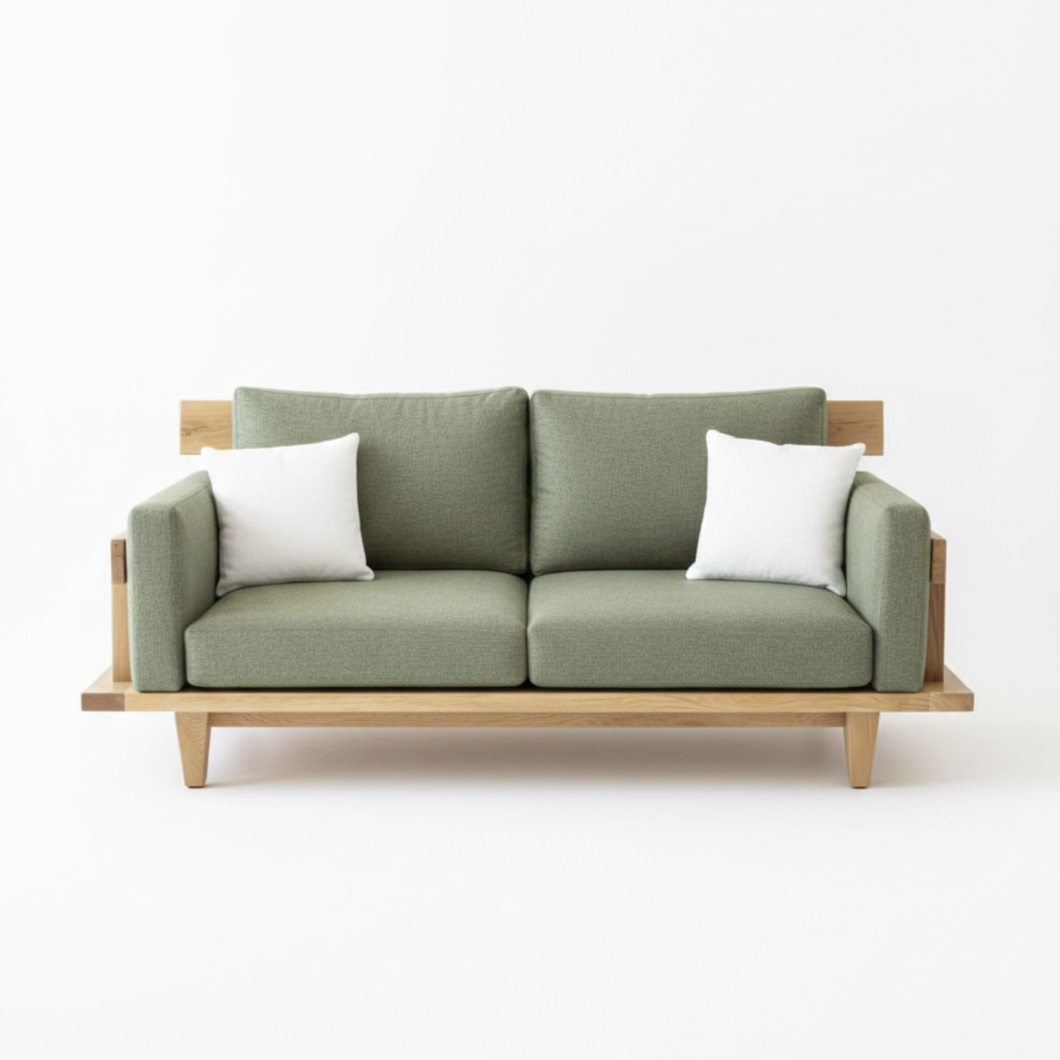 With a Couch