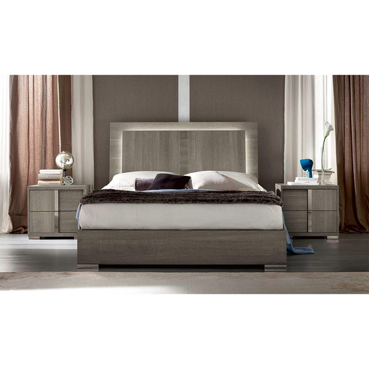 Sophisticated Eco Veneer Italian Bedroom Collection