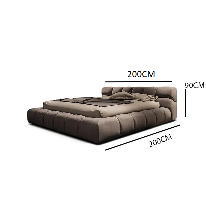 Modern Simple Double Bubble Bed