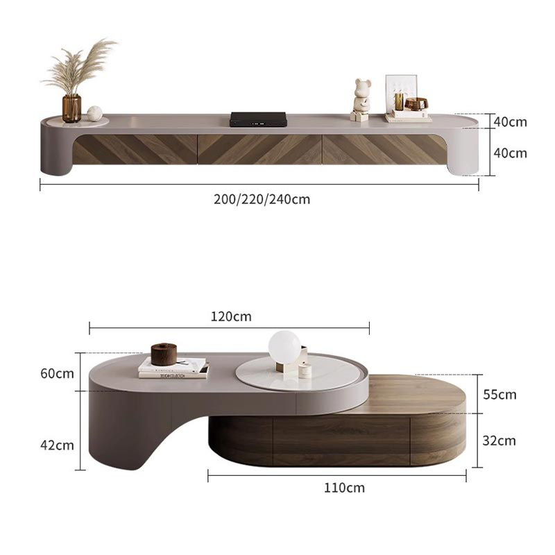 Living room table set