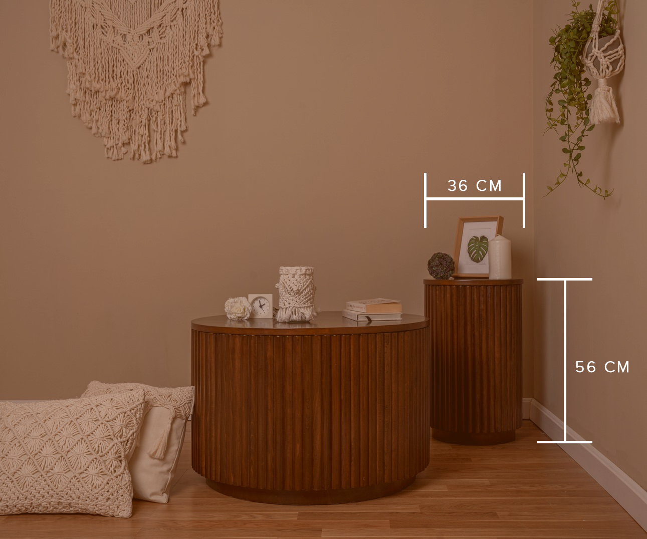 PETIT BROWN PALAIS SIDE TABLE