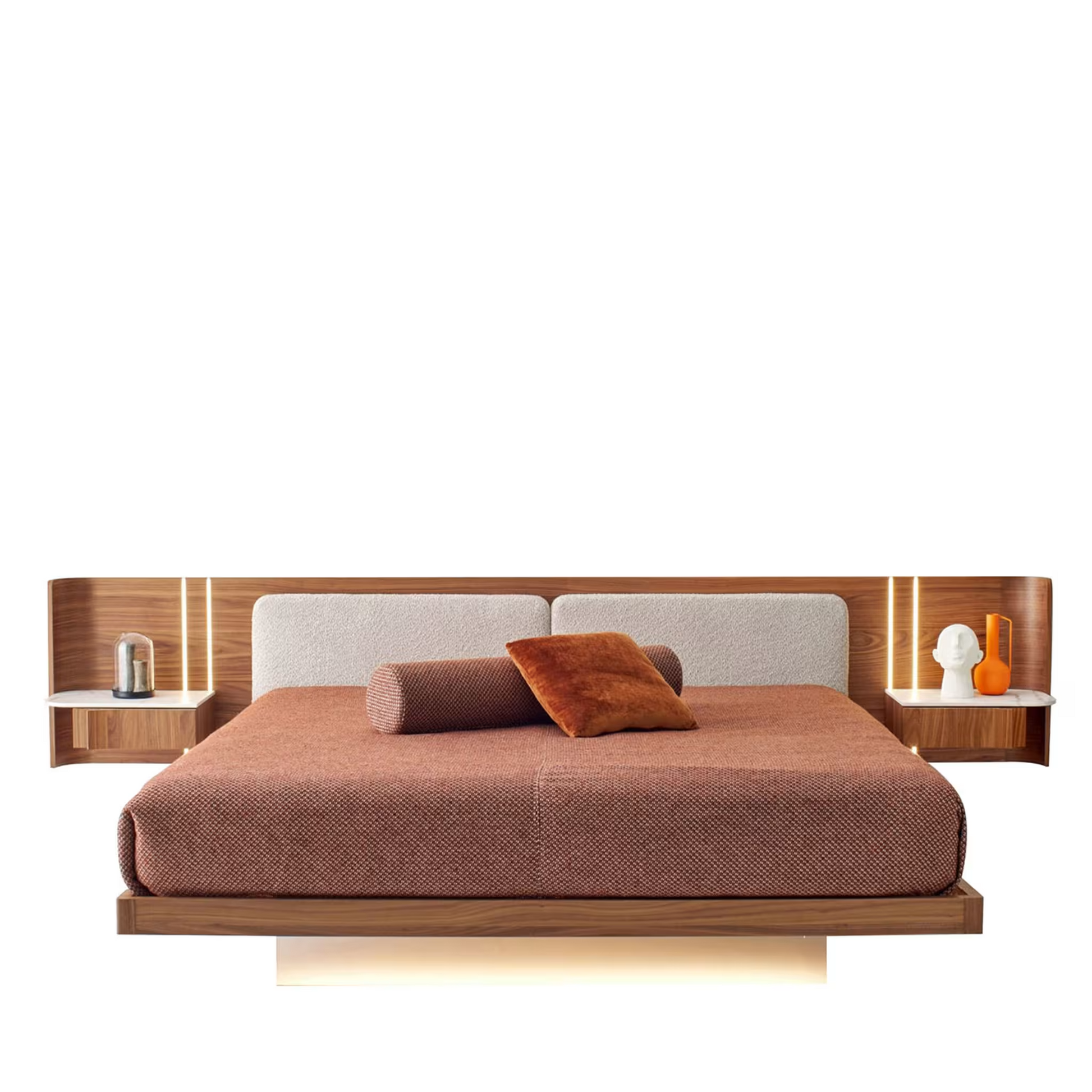 Floating book bed