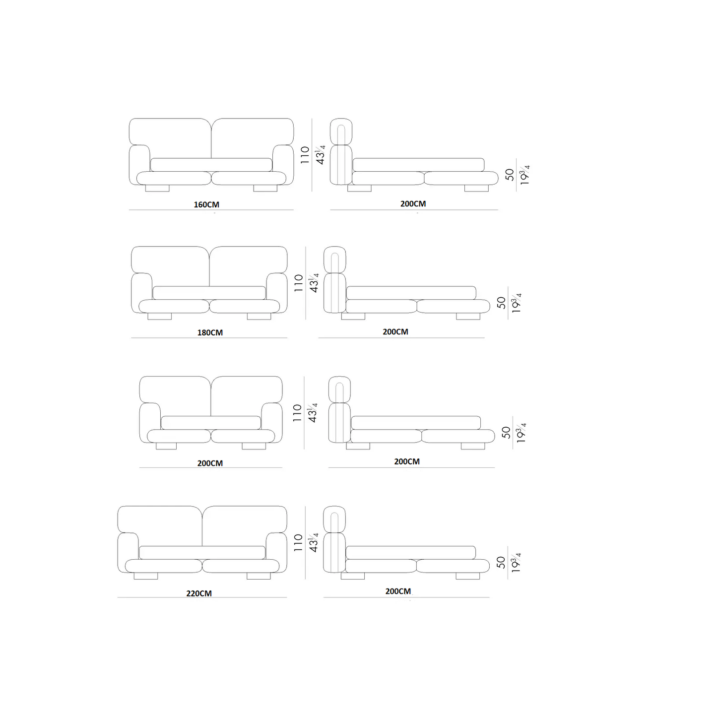Modena Bed