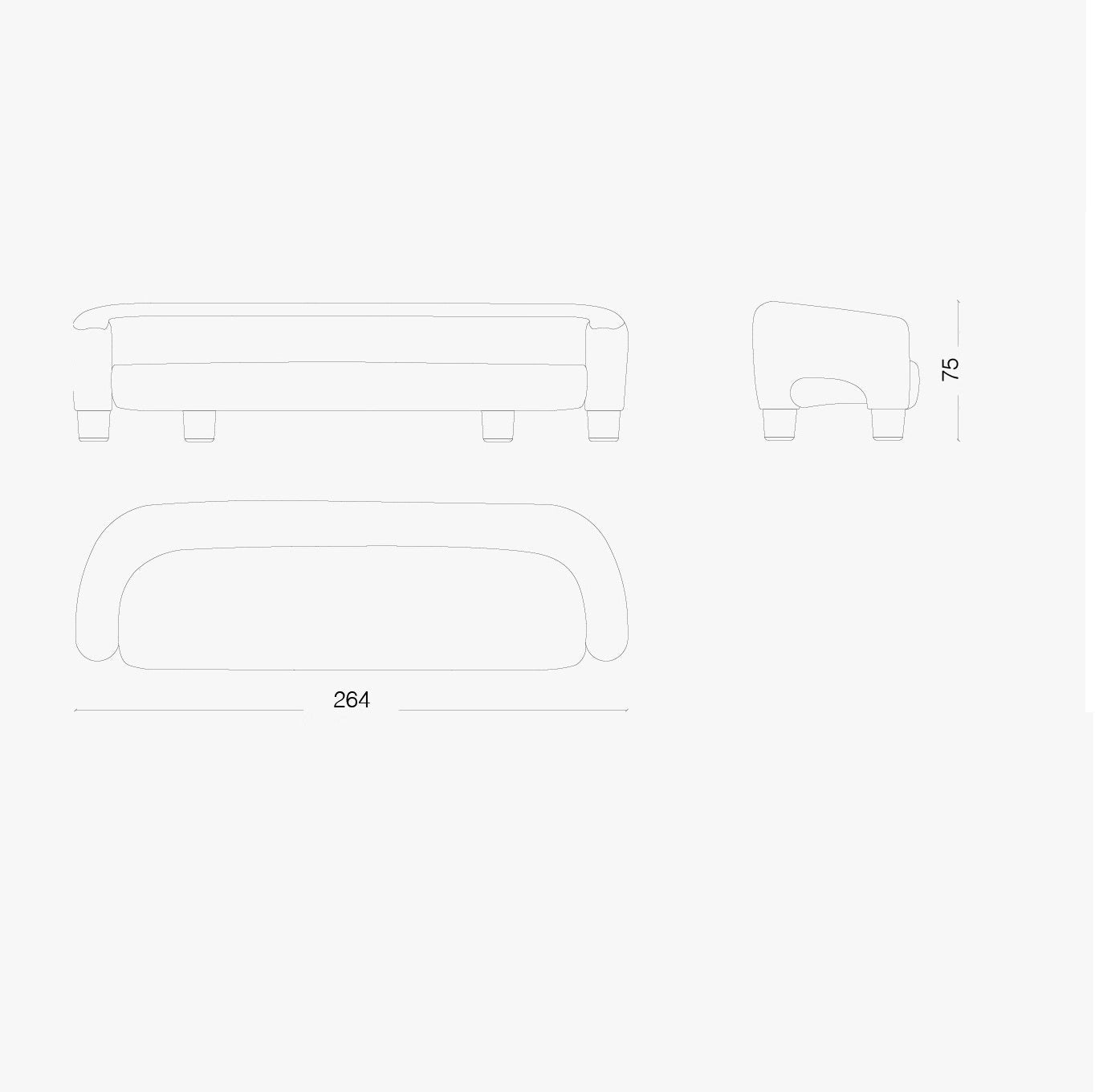 Modern design sofa
