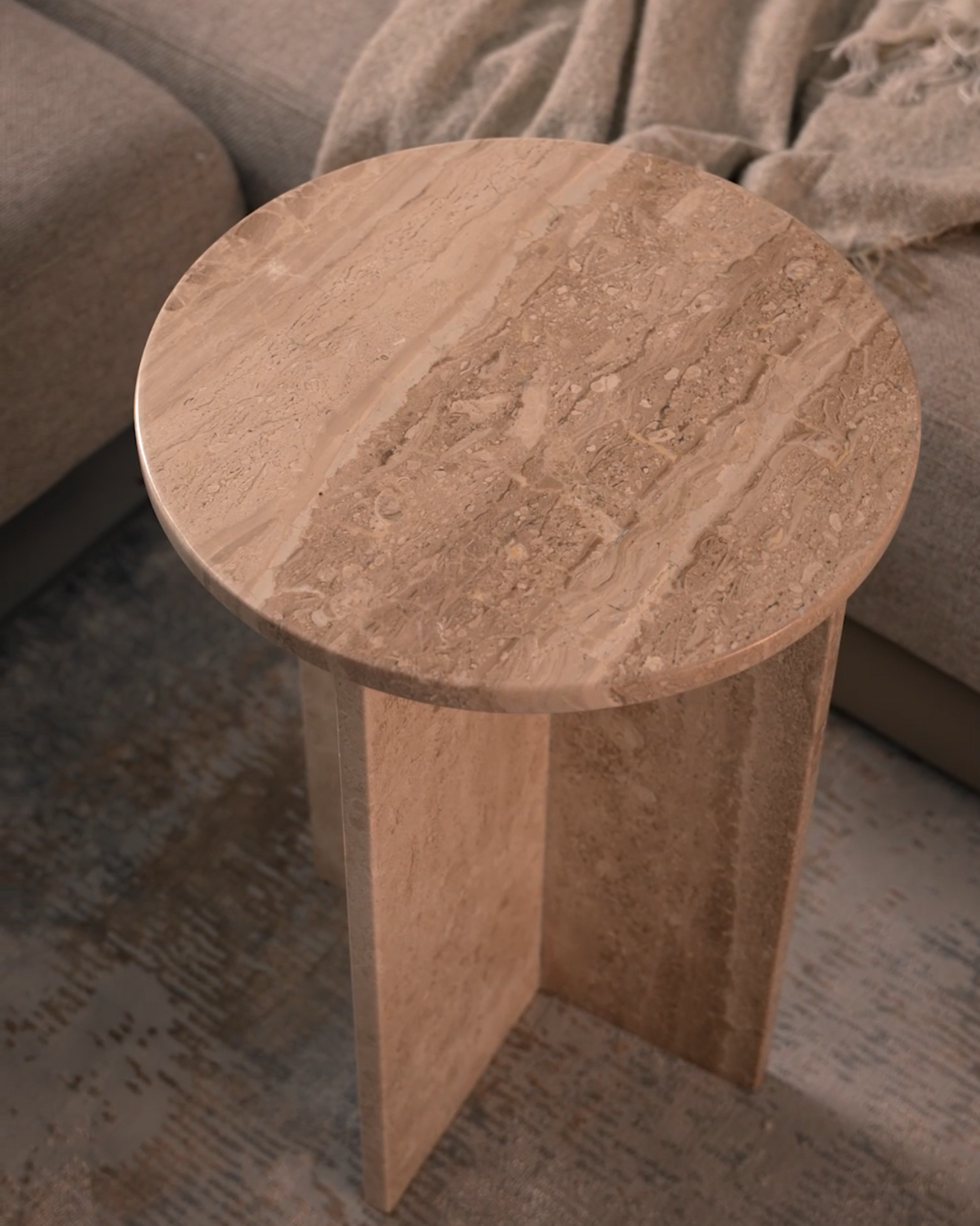 Breccia Side Table