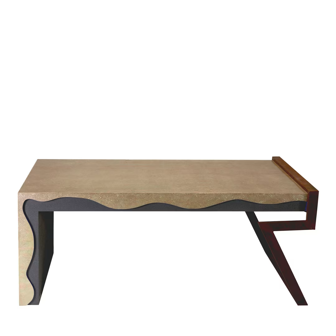 Medusa wave iridescent desk