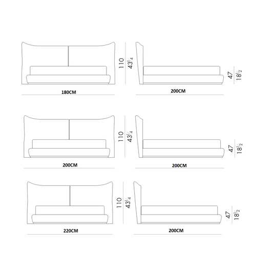PureLine Bed