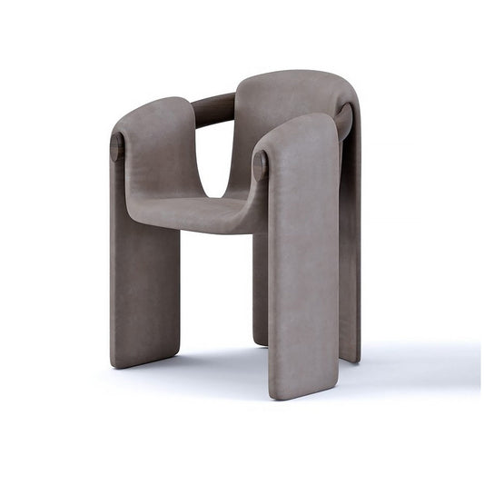 A chair with a unique design