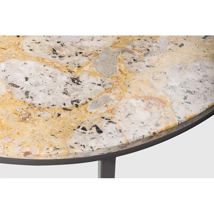Sleek Karl Steel Coffee Table