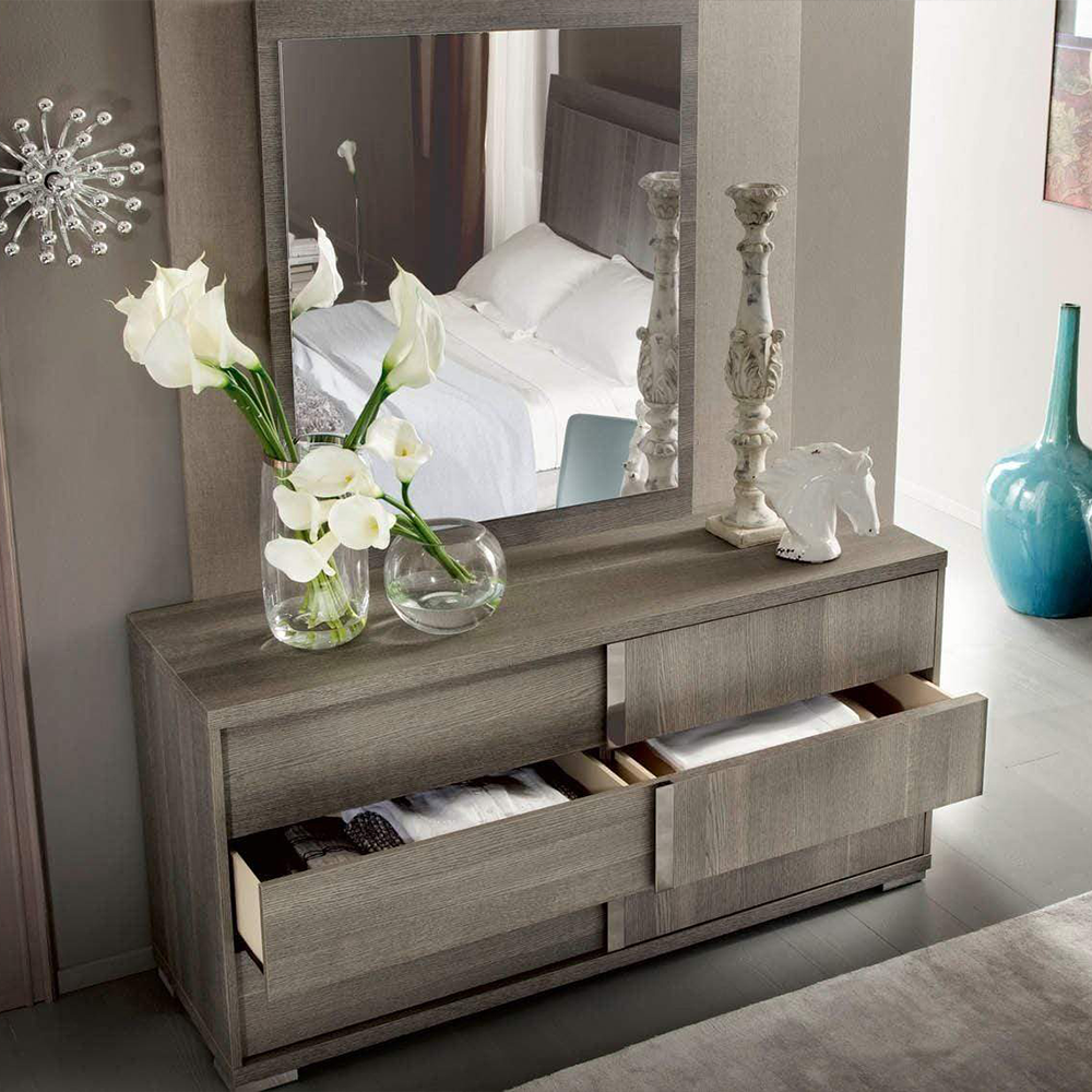 Sophisticated Eco Veneer Italian Bedroom Collection