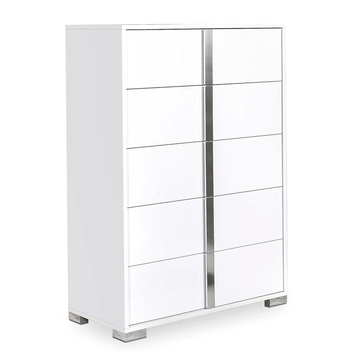 Alice Bed in Gloss White