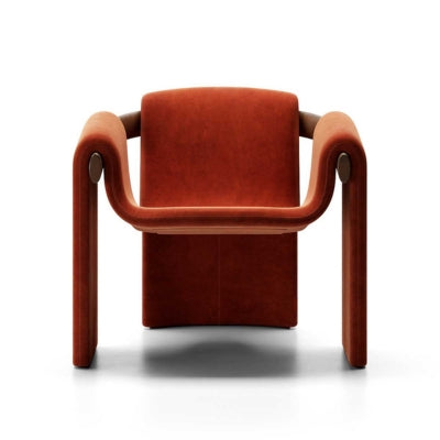 Sculptural Fabric Armchair