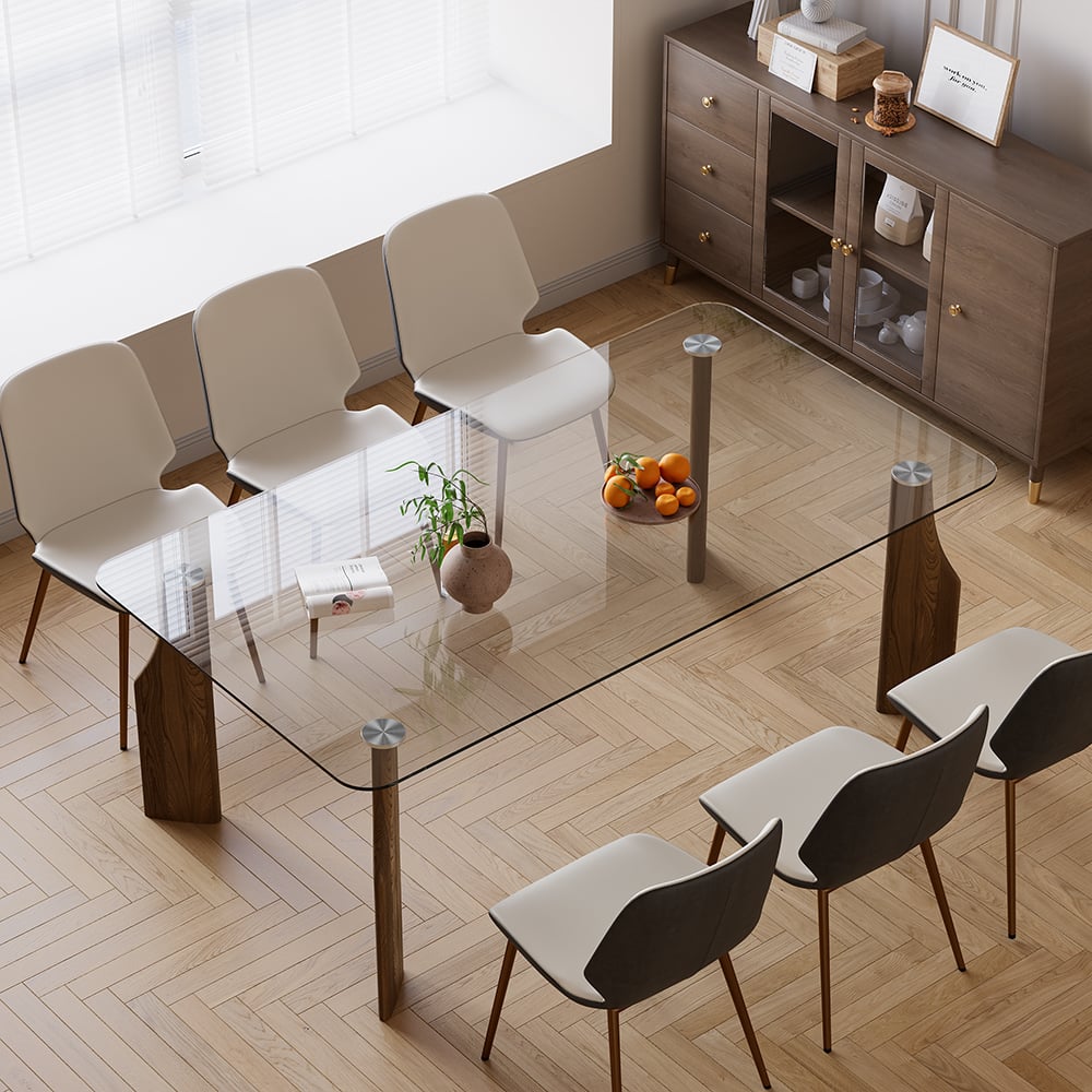 Glass Harmony Dining Table