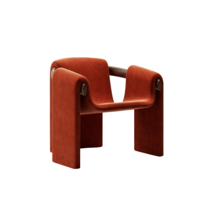 Sculptural Fabric Armchair