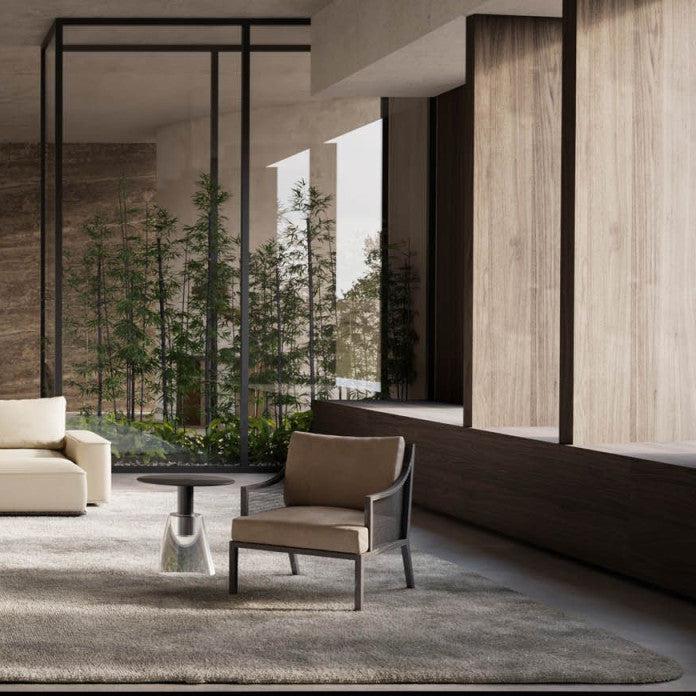 Armchair with distinctive design