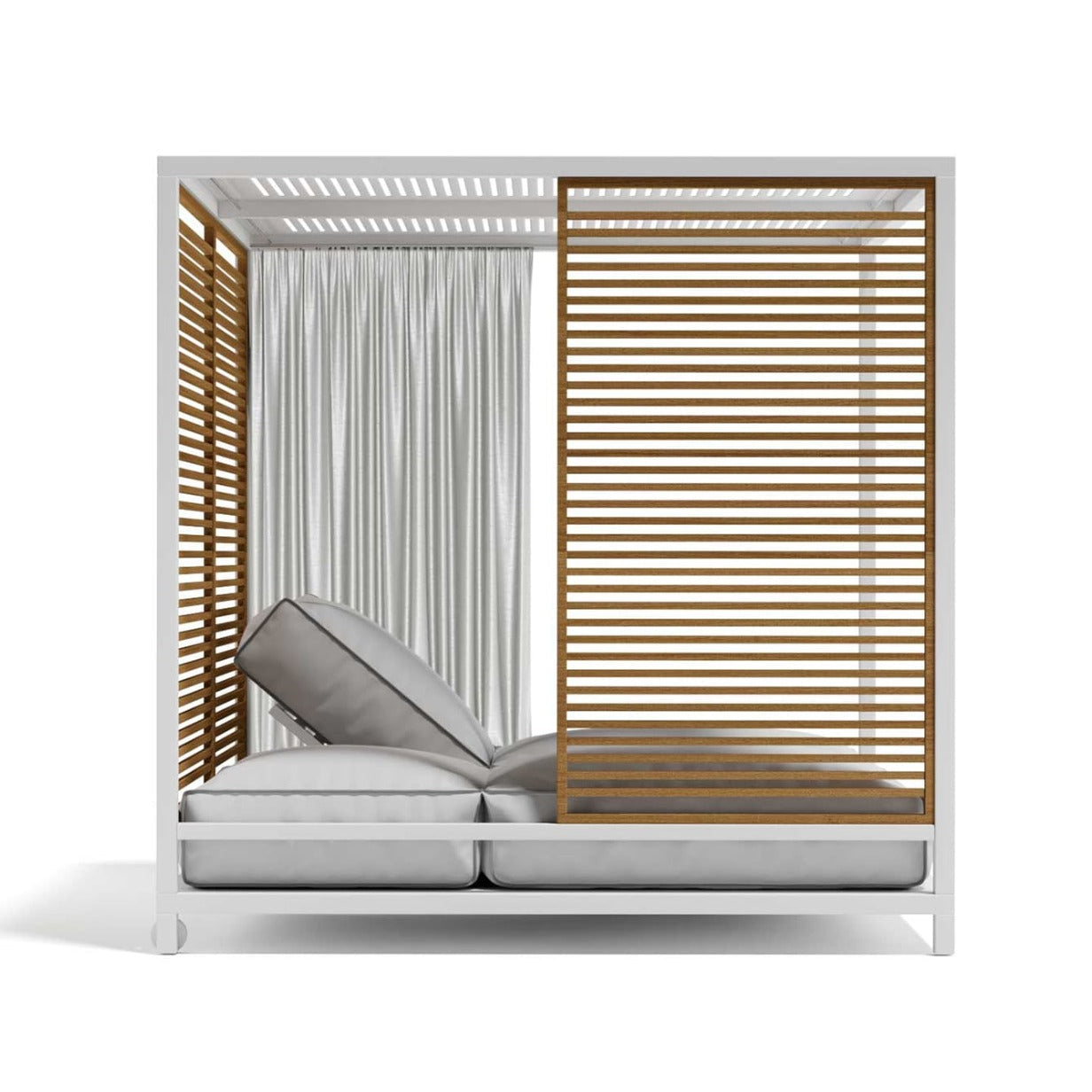 Modern outdoor lounge chairs with umbrella