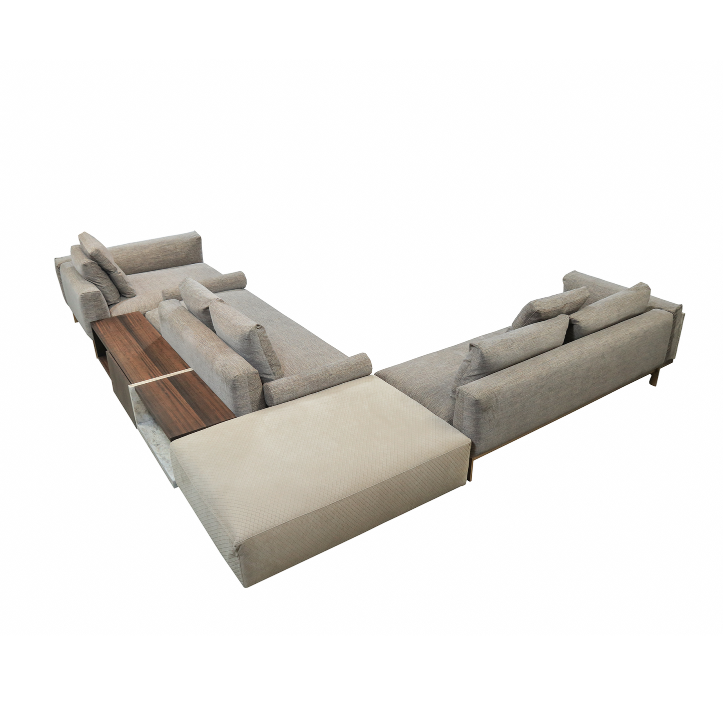 Atlantide Sofa shape L with elegant colors