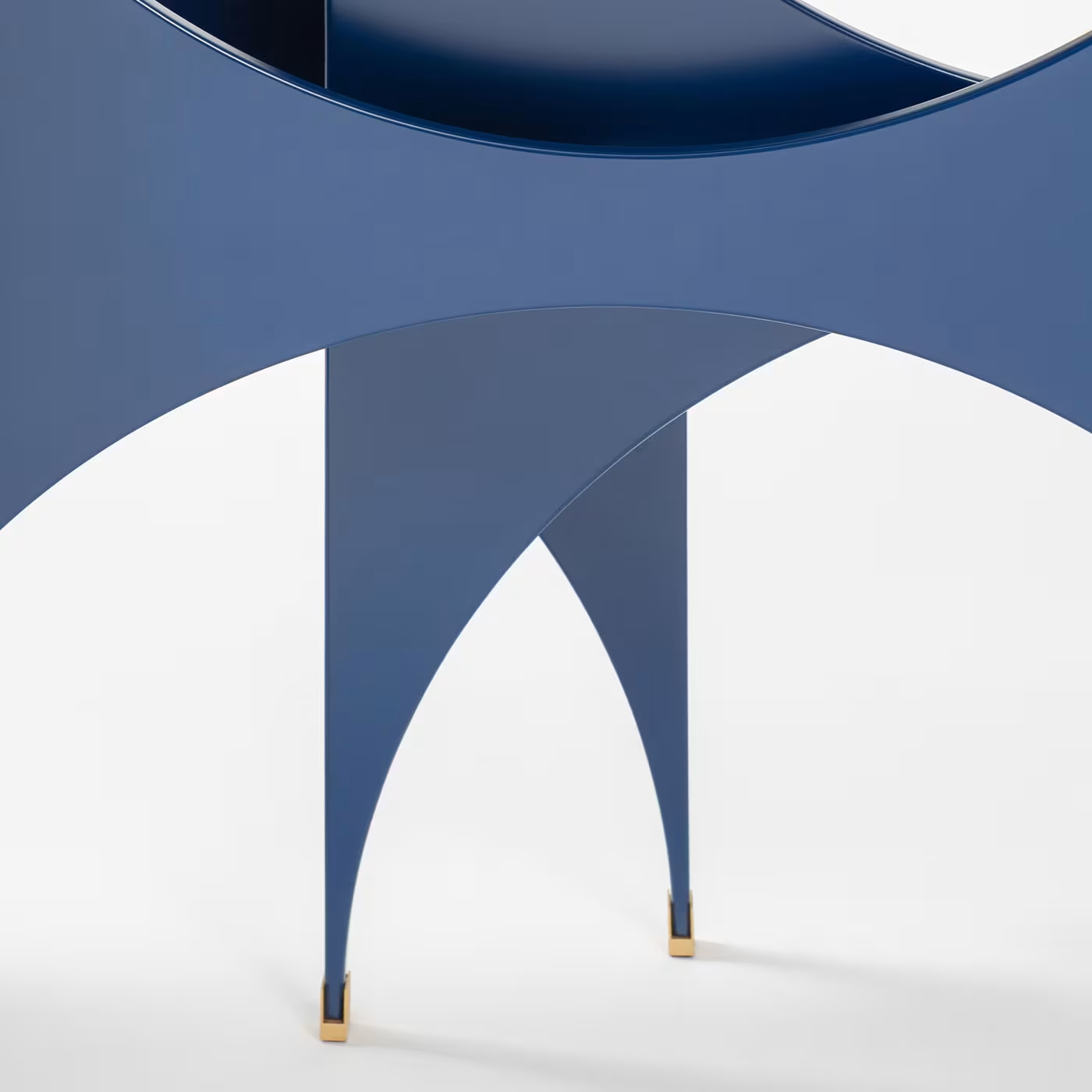 Butterfly blue console