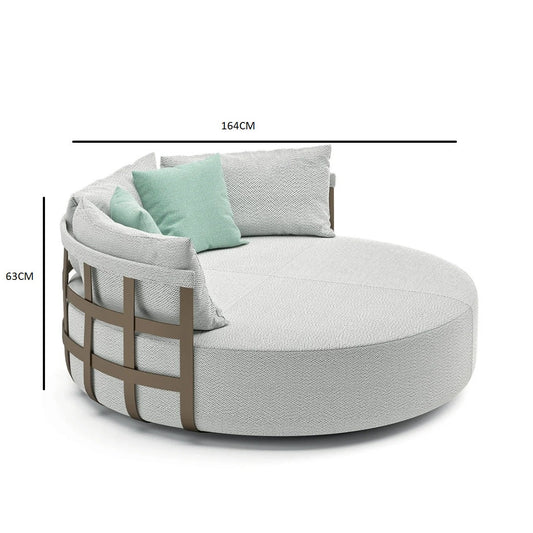 Distinctive outdoor sofa
