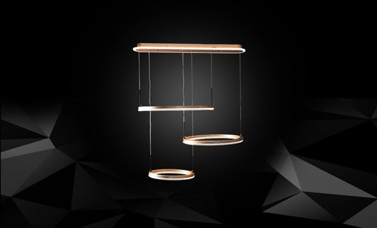 681 - GD - 500*400*300 LED pendant