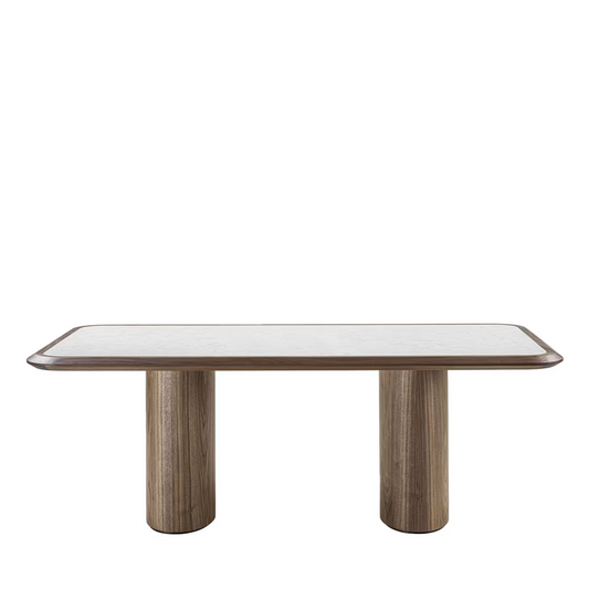 straight diamond dining table