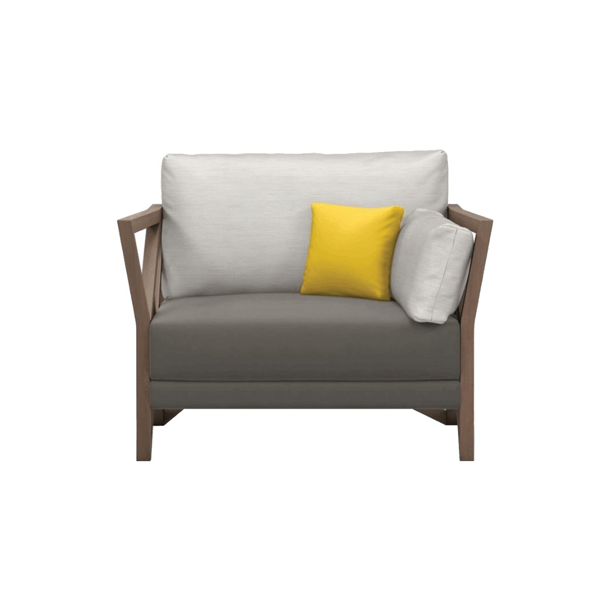 CH-12 LOUNGE CHAIR - white