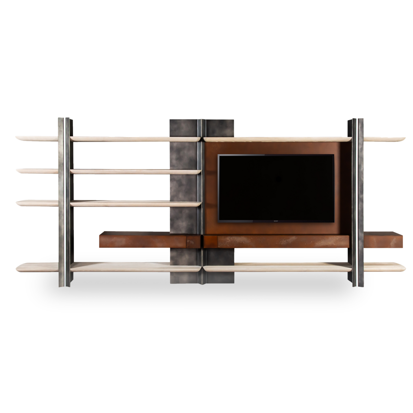 Luxury wall system for TV Unit