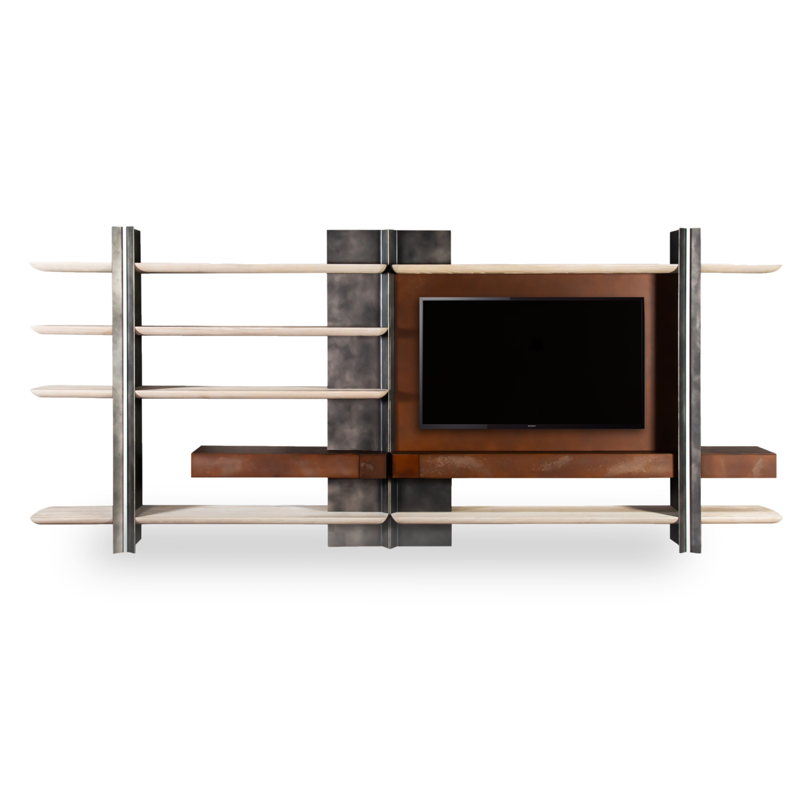 Luxury wall system for TV Unit