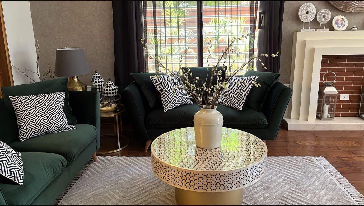 Moroccan Inlay Coffee Table