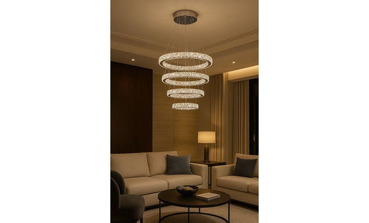 87519/450+350+250+150-30 crystal pendant