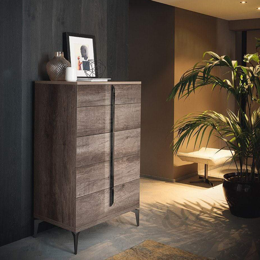 Grey Oak Haven Bedroom Set