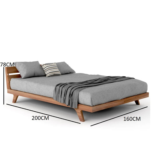 Luxury wooden bed
